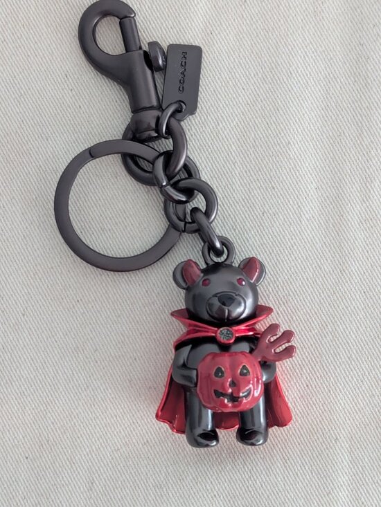 Coach Accessories - Coach Halloween Devil Bear bag charm